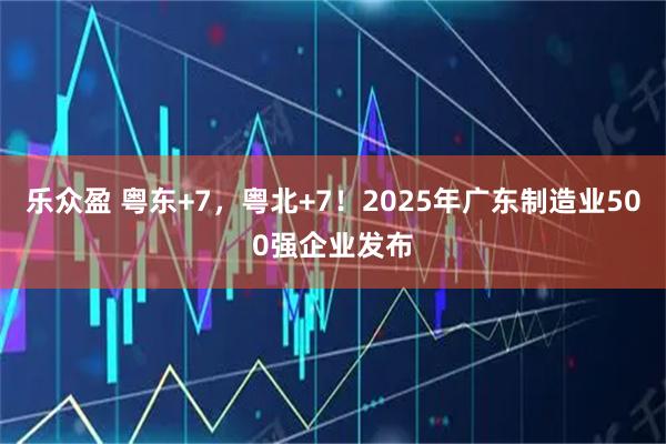 乐众盈 粤东+7，粤北+7！2025年广东制造业500强企业发布