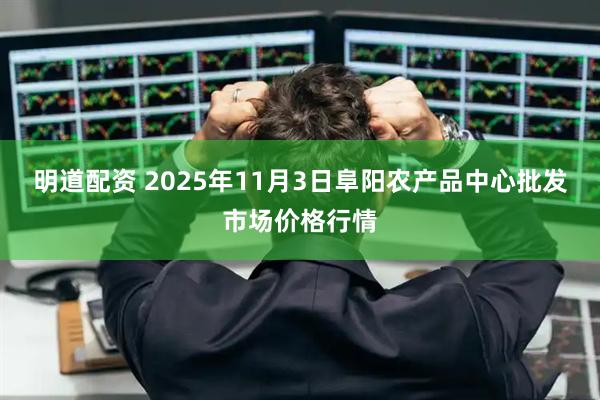 明道配资 2025年11月3日阜阳农产品中心批发市场价格行情